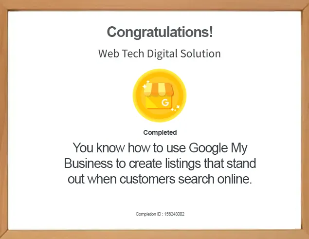 Google Ads Certificate