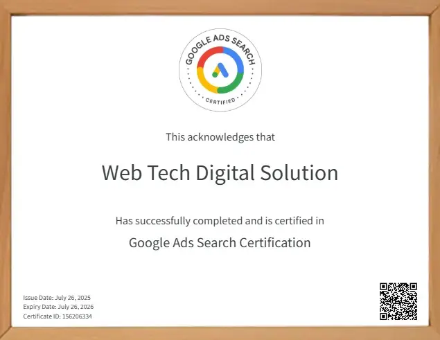 Google Ads Certificate