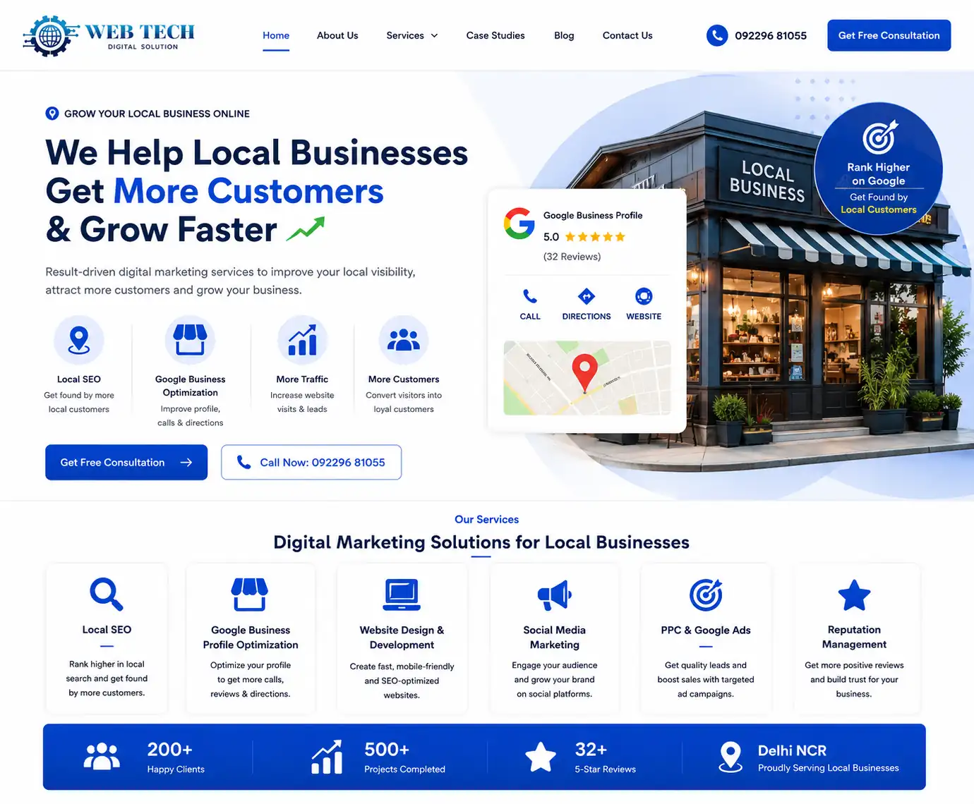 Local Business SEO Agency in Delhi